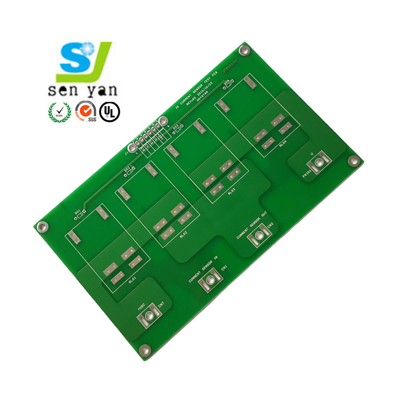 Green Oil FR4 Double Sided PCB Lead Free Tin Spray Process PCB Circuit Board